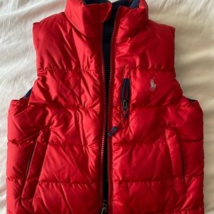Reversible Polo Ralph Lauren puffer vest for boys